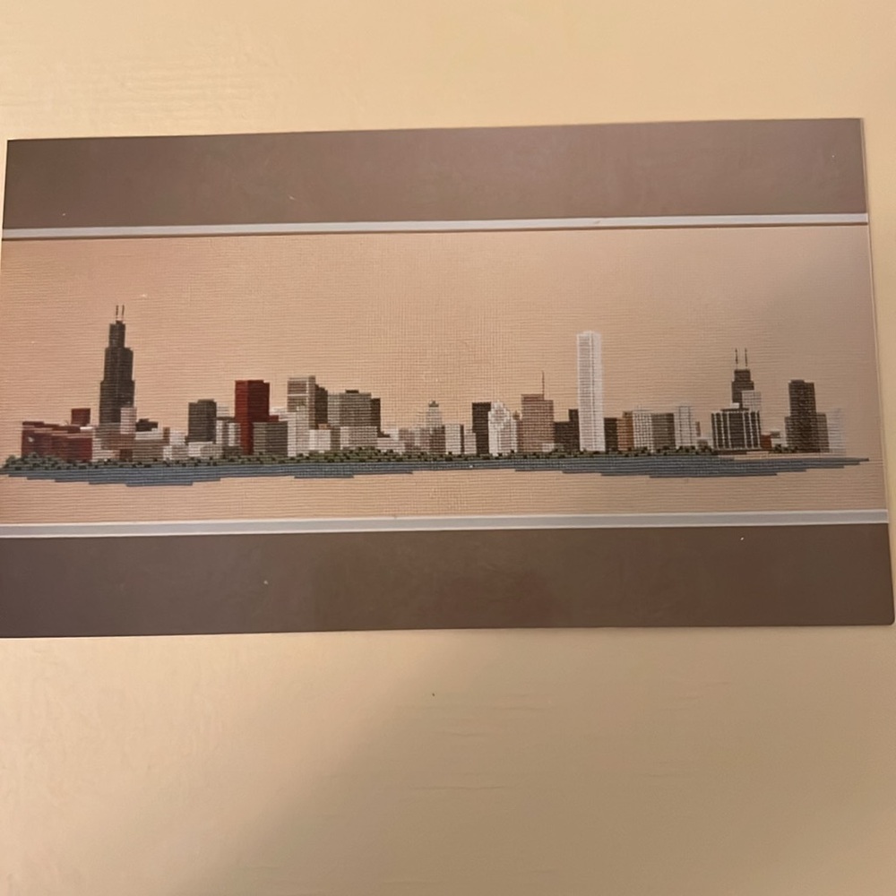 NWOT - Count Cross Stitch "The Chicago Skyline" Pattern